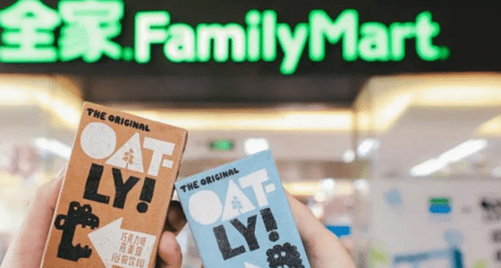 Oatly in FamilyMart - food tech news in Asia