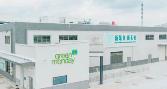 Green Monday Group set up its first factory in China /food tech news Asia