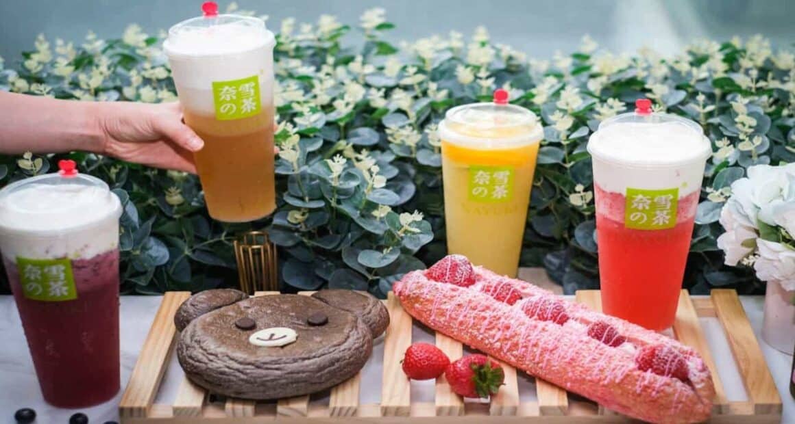 Chinese new tea brands /food tech news Asia