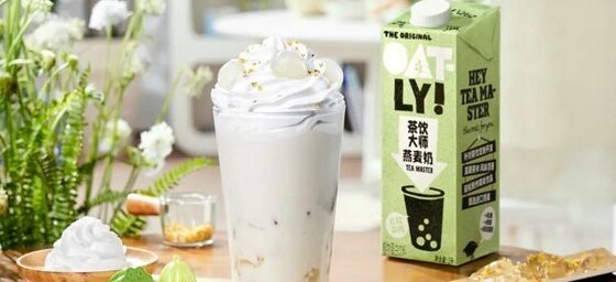 Exciting oat milk tea trends this winter/ food tech news Asia