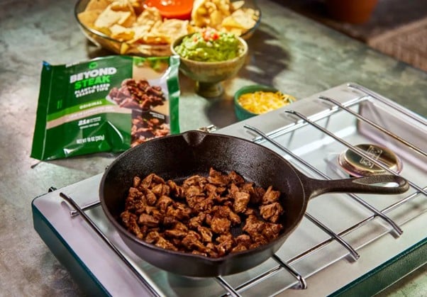 Beyond Meat launched revolutionary plant-based beef fillet/ food tech news Asia