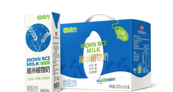 Bright Dairy launched the first brown rice plant-based milk/ food tech news Asia