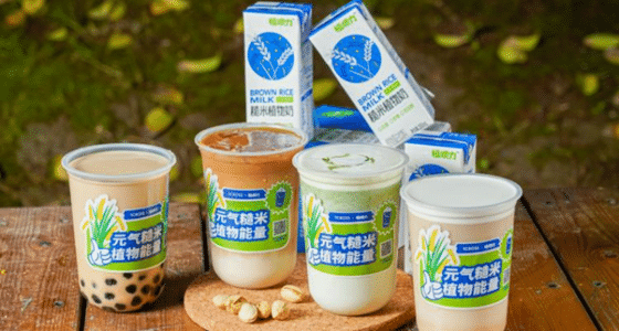 Bright Dairy & TCROSS jointly create a new plant-based brown rice milk / food tech news Asia