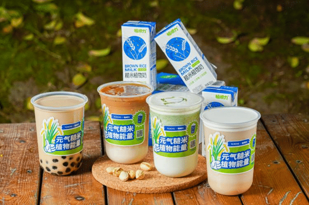 Bright Dairy & TCROSS jointly create a new plant-based brown rice milk / food tech news Asia