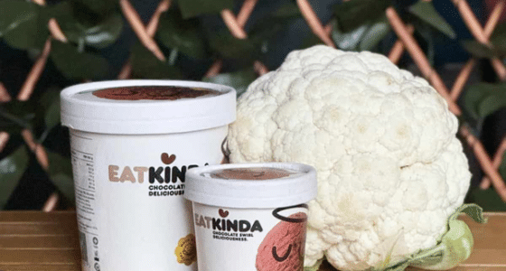 The next plant-based star, ice cream made with cauliflower/ food tech news Asia