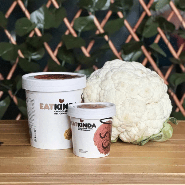 The next plant-based star, ice cream made with cauliflower/ food tech news Asia