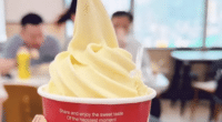 The soybean ice cream becomes a hit among college students/ food tech news Asia