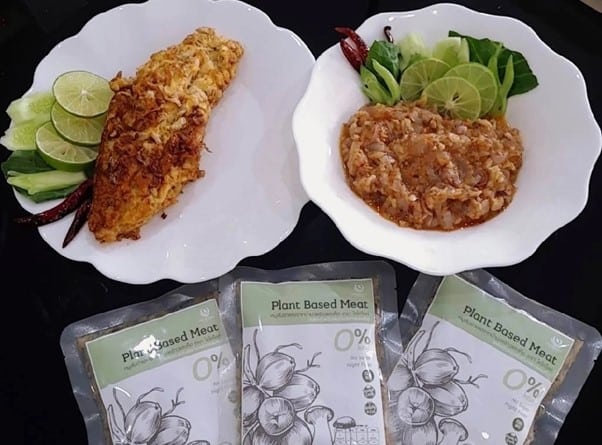 Thai Startup Creates Plant-Based Pork from Local Coconut Water/ food tech news Asia